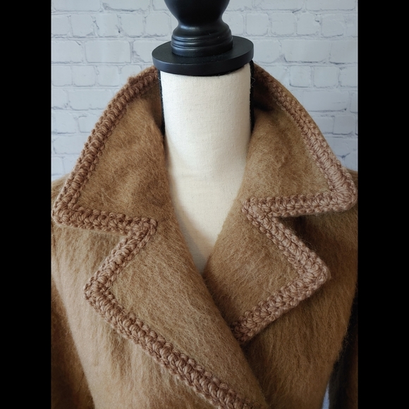 Vintage Lodenfrey Topcoat Peacoat 1970s Wool Coat - Picture 4 of 16